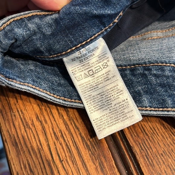 Old Navy relaxed for straight leg jeans size 22plus - Picture 2 of 4